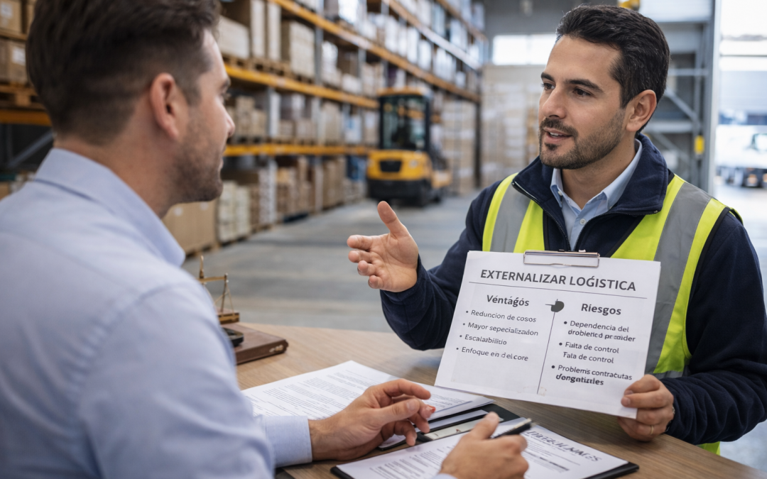Externalizar logística: ventajas, riesgos y cuándo conviene
